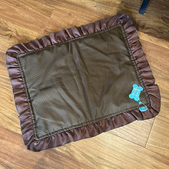 🎀🆕🐶 Luna Blue Luxury Designer Dog Pet Mat Blanket - Picture 3 of 3